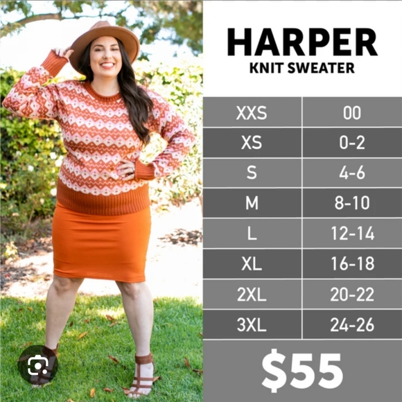 LuLaRoe Harper - Picture 4 of 4